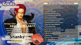 ONE PIECE PIRATE WARRIORS 4  Shanks  quotYamatos AdventuresquotClear All  Mission Three [upl. by Lonee]