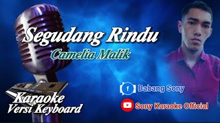 SEGUDANG RINDU CAMELIA MALIK KARAOKE MIX  sonykaraokeofficial [upl. by Aryamoy384]