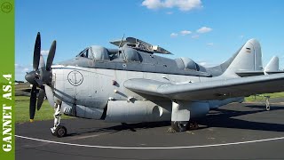 Gannet AS4  aircraft  HD [upl. by Macmullin]