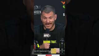 Jon vs Stipe I apologize ufc309 [upl. by Notle]