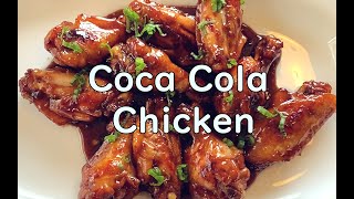 Coca Cola Chicken Wings 🥤 Easy Coke Chicken Recipe No Flour  Budget Cooking [upl. by Adlesirg]