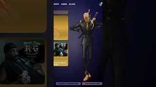 Fortnite added a snoop dogg skin❗️fortnite gaming fortniteclips subscribe like [upl. by Naimed]