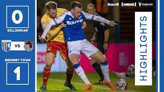 HIGHLIGHTS  Gillingham 0 Grimsby Town 1 [upl. by Ellehciram]