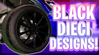 The 10 Best Black Dieci Designs Of All Time Rocket League Car Designs [upl. by Tish651]