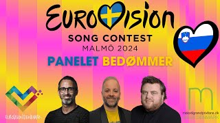 🇸🇮 Raiven  quotVeronikaquot  Slovenien  Panelet bedømmer Eurovision 2024 [upl. by Ocer]