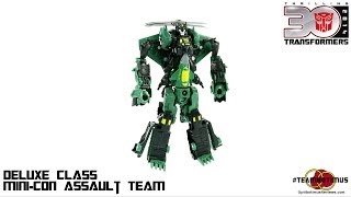 Video Review of the Transformers Generations MiniCon Assault Team [upl. by Chaves]