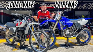 Comparó Yamaha YZ 250 2T del año 1975 vs 2020 [upl. by Zampino510]