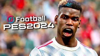 PLAYING PES eFOOTBALL 2024 [upl. by Guy]