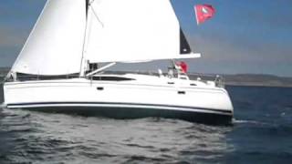 Hunter 50cc sailboat For Sale Under Sail By Ian Van Tuyl [upl. by Shinberg]