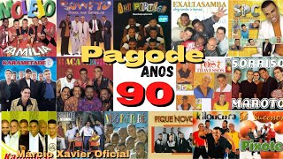 Pagode Anos 90 As melhores músicas pra recordar [upl. by Tillion]