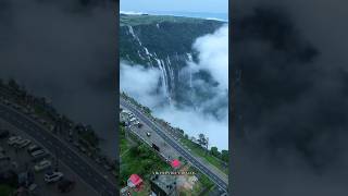 megaland daily nikhilbisaivlog monsoon travelblog waterfall instagram reel shortsfeed edit [upl. by Allerbag696]