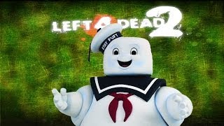 Left 4 Dead 2 Stay Puft Marshmellow Zombies in Burger King [upl. by Fitzsimmons233]