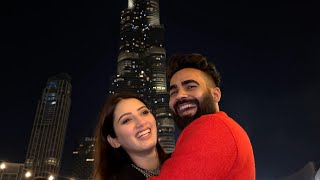 Celebrated Engagement Anniversary in Dubai ❤️ [upl. by Nordek]