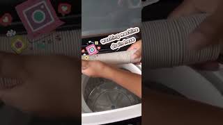 Washing machine drain hose satisfying satisfyingvideo shortsvideo unboxing [upl. by Teirrah]