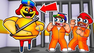 Escaping DOGDAY PRISON RUN In Roblox [upl. by Arehahs]