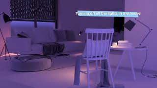 Goodnight Scene  Smart Home automation [upl. by Shornick]