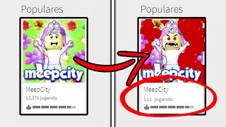 NUNCA JUEGUES a ESTE MEEPCITY😨 ROBLOX★ [upl. by Lorusso]