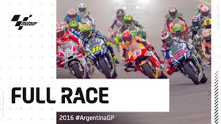 2016 ArgentinaGP  MotoGP™ Full Race [upl. by Eceryt13]