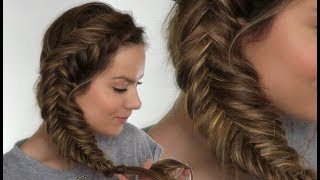 Dutch Fishtail Braid  Plait Tutorial  Shonagh Scott  ShowMe MakeUp [upl. by Ennalorac]