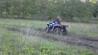 Polaris sportsman 400 H O 2013 [upl. by Ximenez]