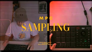 How to Sample on AKAI MPC STUDIO LIVE 2 ONE and X [upl. by Nivrag]