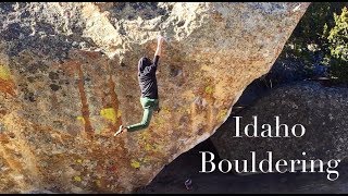 Idaho Bouldering Sending at the City of Rocks [upl. by Noired619]