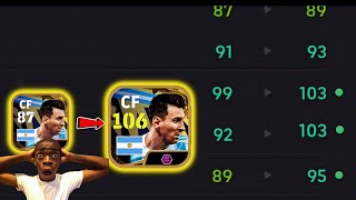 LIONEL MESSI Argentina Pack Best Training Guide 🤯  efootball 2024 [upl. by Yordan720]