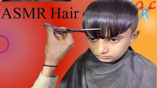 ASMR Boys Hair cutting Kids Haircuts New Hiar Style For Boys 2024 ✂️ [upl. by Sidwel]