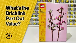 Whats the Bricklink Part Out Value  LEGO 40725 [upl. by Ylagam678]