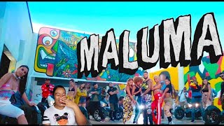 Maluma  HP Official Video reaccion [upl. by Suter871]