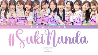 BNK48  Sukinanda 好きなんだ ThaiRomEng Color Coded Lyrics [upl. by Madel]