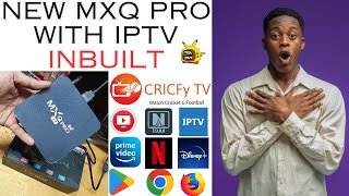 New MXQ PRO 2GB RAM 16GB ROM with IPTV Software Inbuilt [upl. by Assirrec]