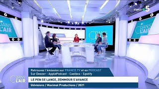 Le Pen se lance Zemmour savance cdanslair 13092022 [upl. by Kirchner]