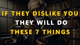 7 Signs That Someone Dislikes You and is Hiding it  Life Advice from the Elderly [upl. by Dasi11]