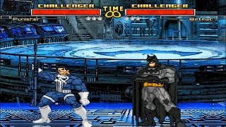 Mugen  The Punisher Marvel Vs Batman Dc Comics Request [upl. by Trudie]