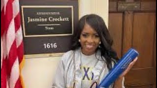 Congresswoman Jasmine Crockett The Lone Star State’s Shining Star 🌟 [upl. by Ocirled]