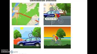 Gemiddelde snelheid deel 1 [upl. by Sucramal]