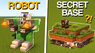 Minecraft 5 BEST Redstone Build Hacks amp Ideas [upl. by Simonetta]