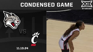 Davidson vs Cincinnati Condensed Game  202425 Big 12 Womens Basketball [upl. by Ezmeralda]