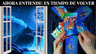 AHORA ENTIENDE QUE ES TIEMPO DE QUE VUELVAN A ENCONTRARSE 💙💙 TAROT LECTURA DE CARTAS [upl. by Allekim]