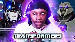 DARK ENERGON  Transformers Prime Ep 23 REACTION [upl. by Enaud669]