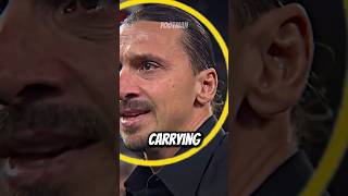 What happened with Zlatan Ibrahimovic 😱football soccer [upl. by Sirkin]