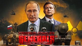 Command And Conquer  Generals Game 4k Full Nuclear Russia  ROTR Remastered 2023  4K 60FPS [upl. by Arymahs599]