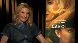 CAROL Interviews Cate Blanchett and Sarah Paulson [upl. by Adlesirhc392]