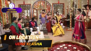 Udne Ki Aasha On Location Sailee Aur Sachin Ki Jeet udnekiaasha [upl. by Ogg758]