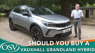 Vauxhall Grandland Hybrid Review  Should you buy one in 2022 [upl. by Ansilme]