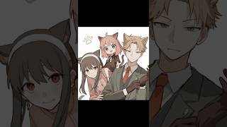 Spy x family 😍 kitty 💖spyxfamily anime ytshorts edit animeedit damianya loidforger yorforger [upl. by Eibbil]