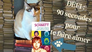 90 SECONDES POUR TE FAIRE AIMER quotLORSQUE JÉTAIS UNE OEUVRE DARTquot DÉRICEMMANUEL SCHMITT [upl. by Phineas]