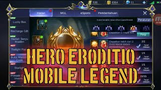 Hero eruditio mobile legend [upl. by Adelaida]