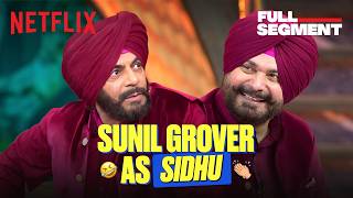 Sunil Grovers EPIC Siddhu Paaji Mimicry 😂 Ft Navjot Singh Sidhu Harbhajan Singh  TGIKS [upl. by Marillin312]